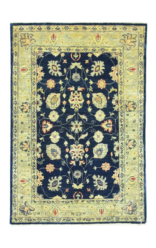 Ziegler Teppe - 149 x 100 cm - mørkeblå