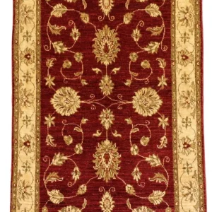 Ziegler Teppe - 153 x 100 cm - mørk rød