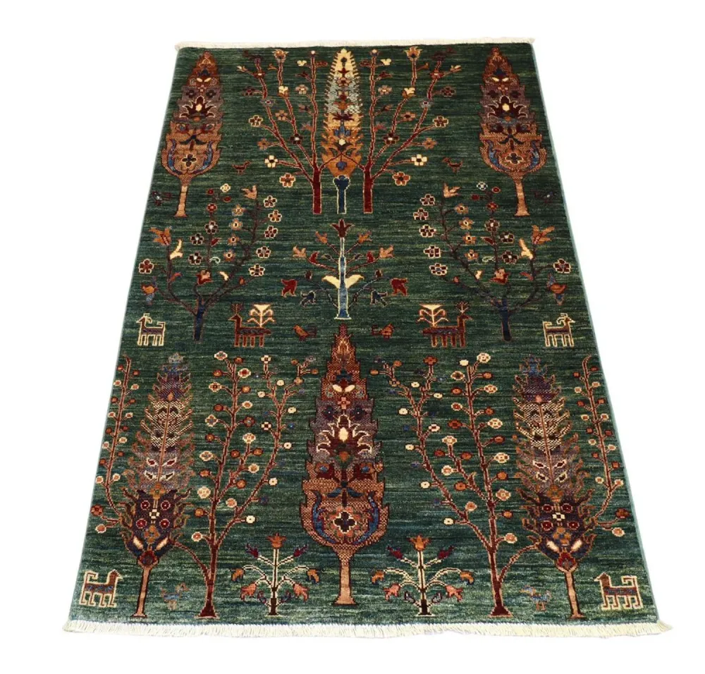 Ziegler Teppe - 159 x 103 cm - mørkegrønn