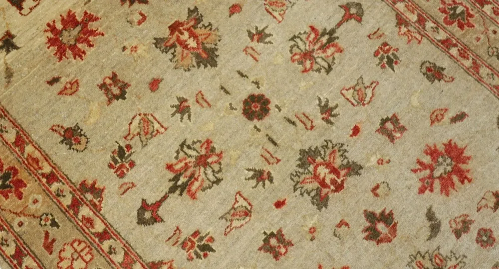 Ziegler Teppe - 172 x 114 cm - mørk beige