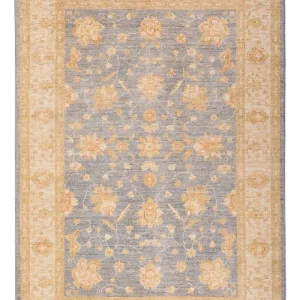 Ziegler Teppe - 178 x 123 cm - havblå
