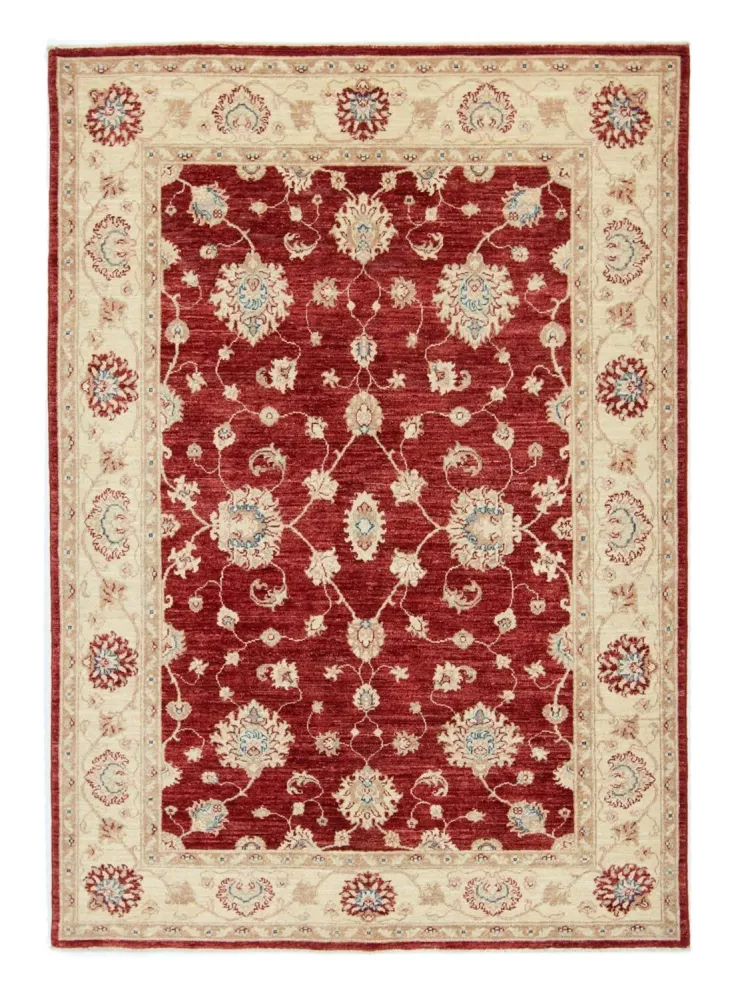Ziegler Teppe - 198 x 147 cm - mørk rød