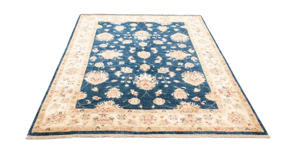 Ziegler Teppe - 198 x 150 cm - blå