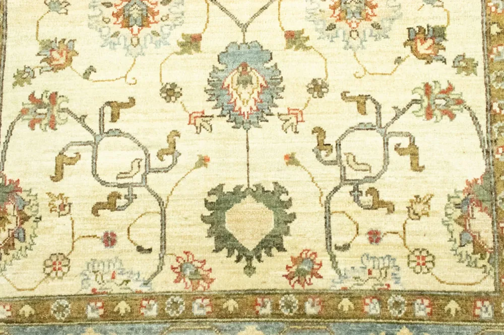 Ziegler Teppe - 200 x 148 cm - lys beige