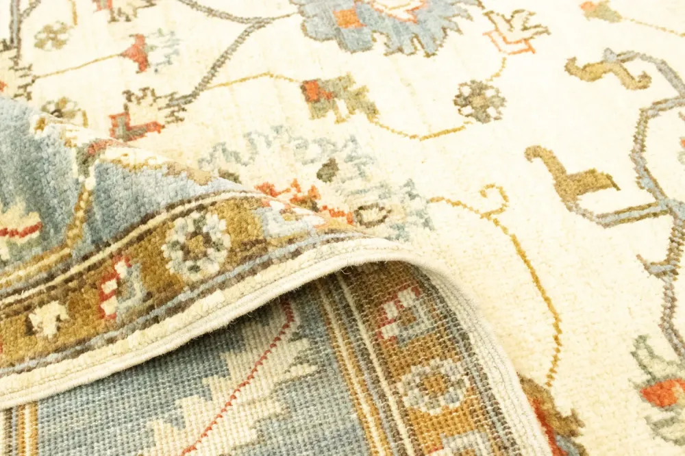 Ziegler Teppe - 200 x 148 cm - lys beige