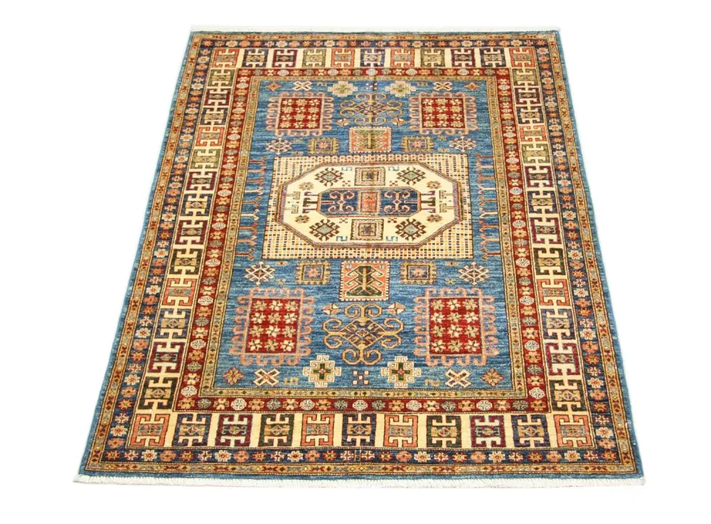 Ziegler Teppe - 200 x 153 cm - blå