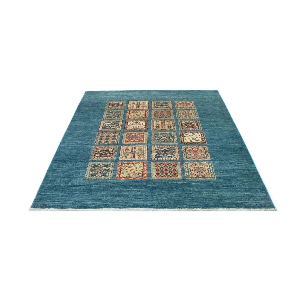Ziegler Teppe - 209 x 145 cm - havblå