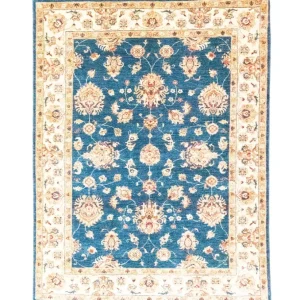 Ziegler Teppe - 209 x 152 cm - blå