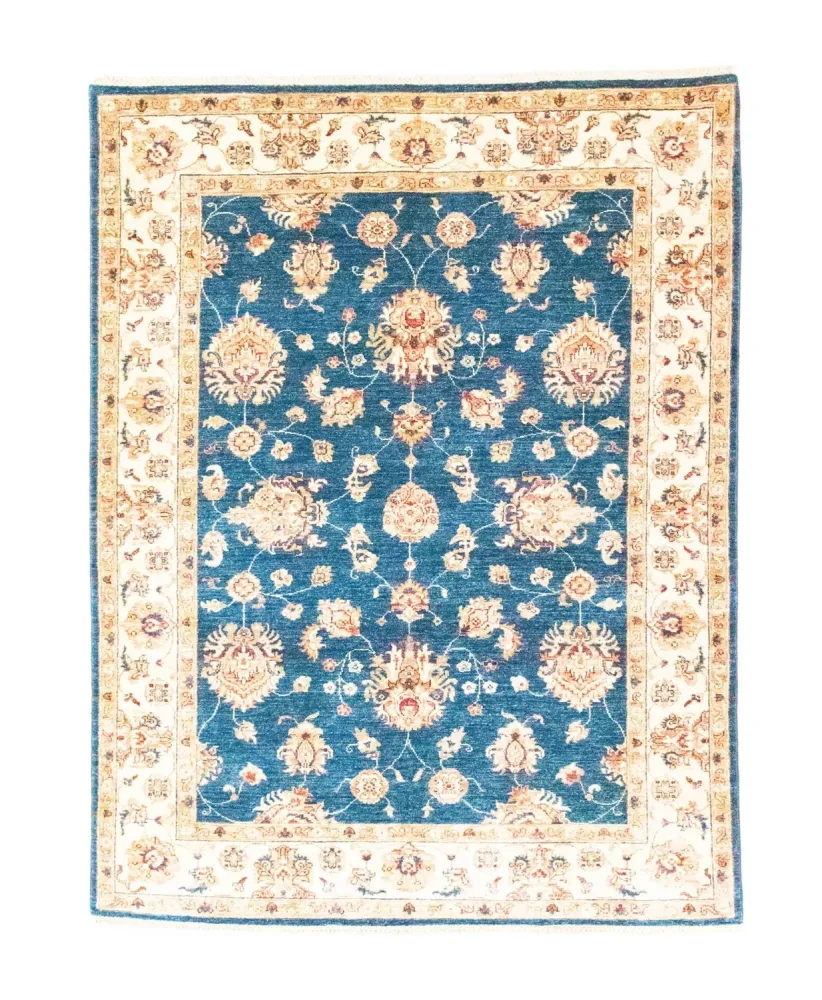 Ziegler Teppe - 209 x 152 cm - blå