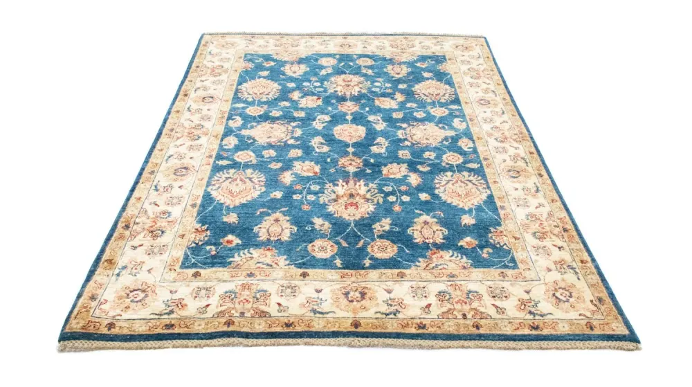 Ziegler Teppe - 209 x 152 cm - blå