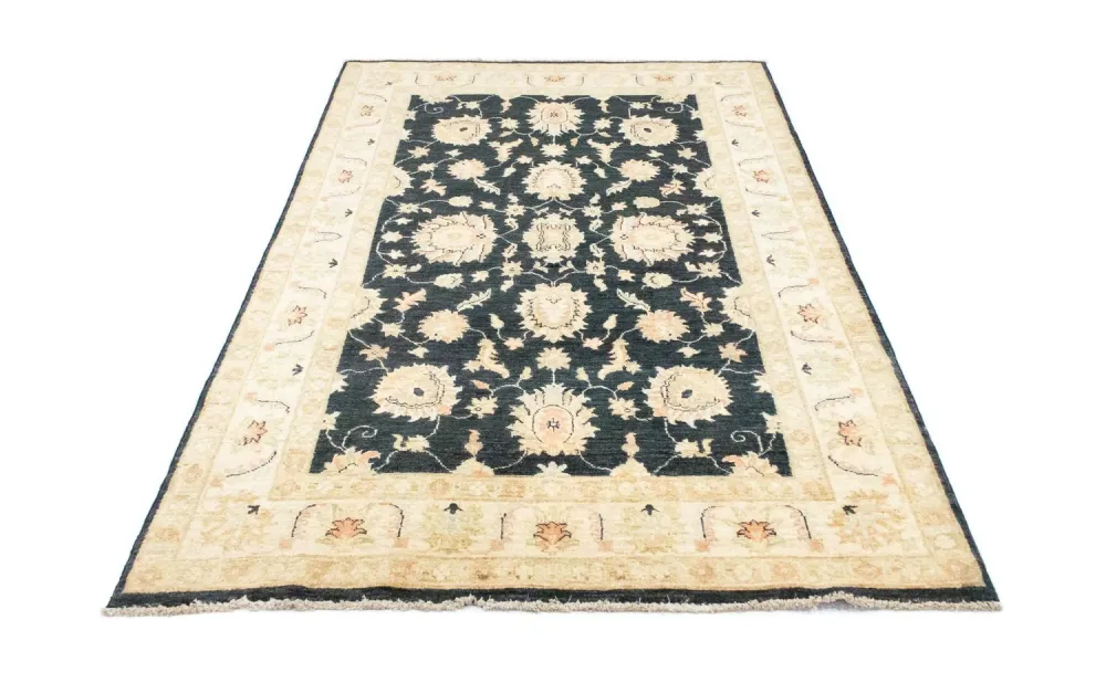 Ziegler Teppe - 213 x 127 cm - blå