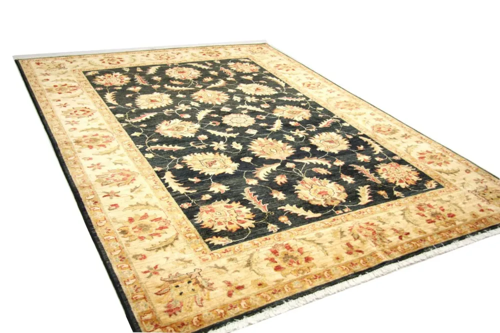 Ziegler Teppe - 226 x 167 cm - blå