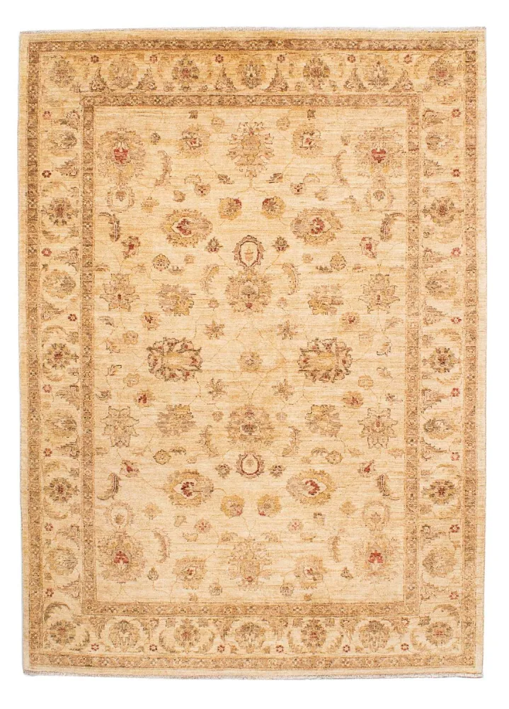 Ziegler Teppe - 229 x 168 cm - lysebrun