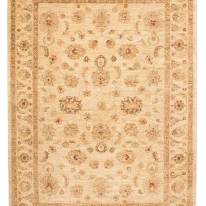 Ziegler Teppe - 229 x 168 cm - lysebrun