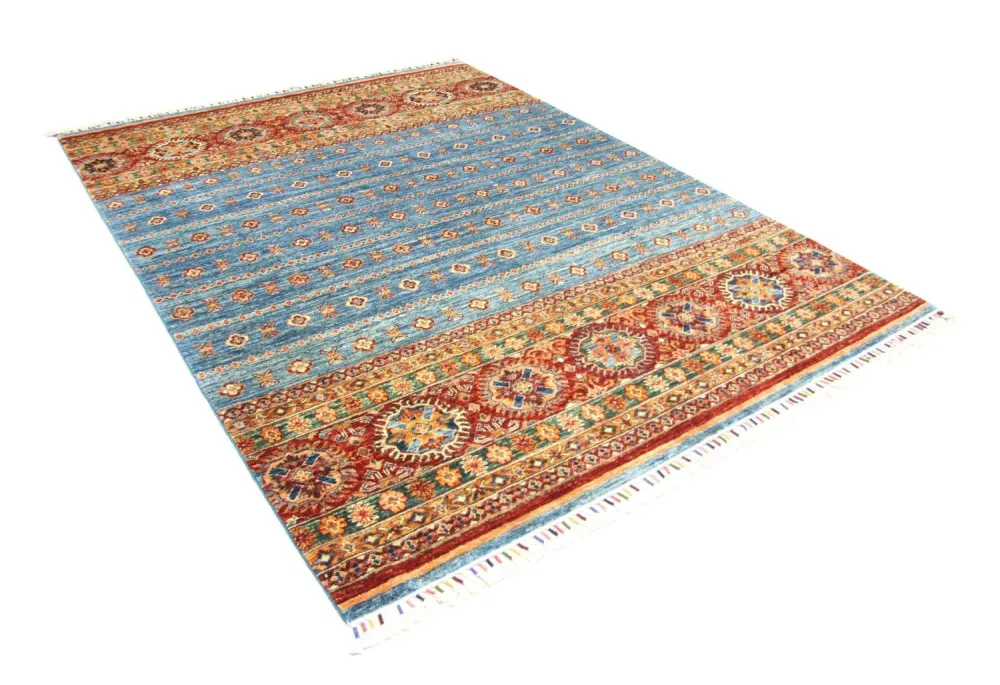 Ziegler Teppe - 234 x 172 cm - blå