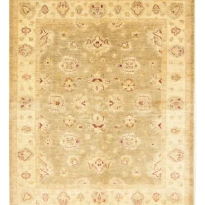 Ziegler Teppe - 239 x 193 cm - lysebrun
