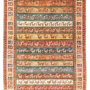Ziegler Teppe - 242 x 178 cm - flerfarget