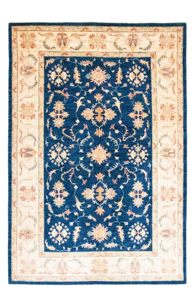 Ziegler Teppe - 253 x 178 cm - blå