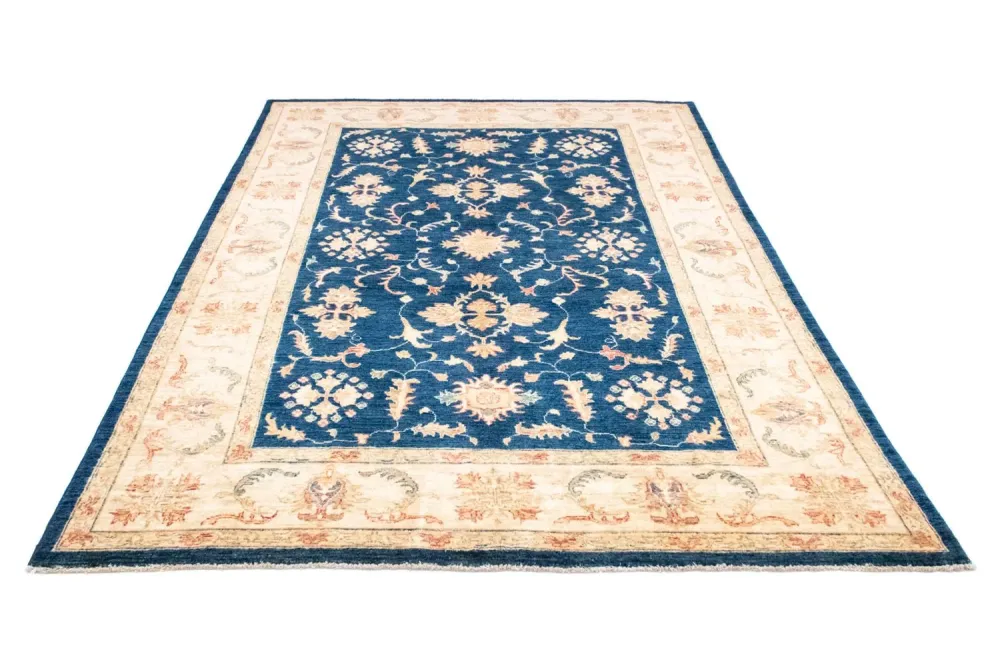 Ziegler Teppe - 253 x 178 cm - blå