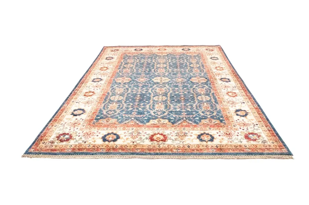 Ziegler Teppe - 255 x 180 cm - blå