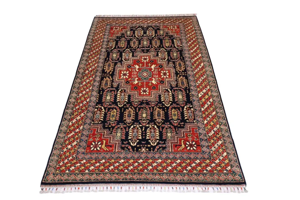 Ziegler Teppe - 268 x 175 cm - mørkeblå