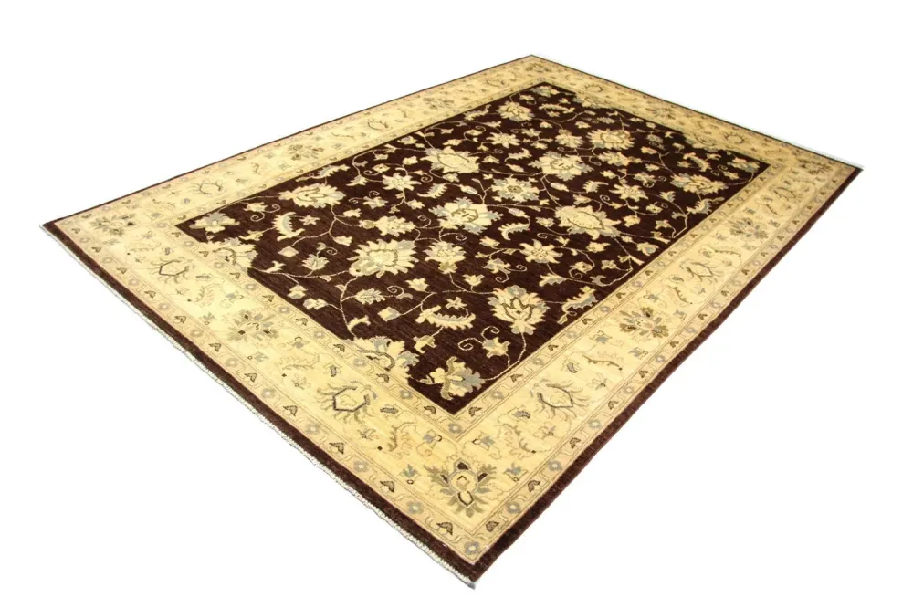 Ziegler Teppe - 271 x 186 cm - brun