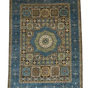 Ziegler Teppe - 274 x 210 cm - blå