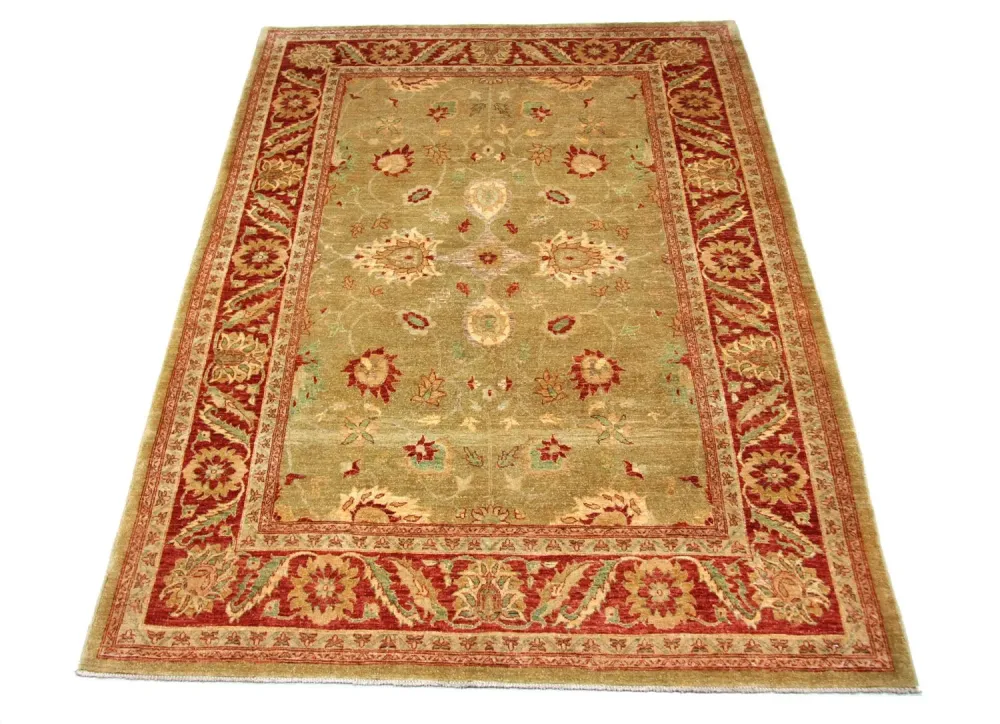 Ziegler Teppe - 277 x 200 cm - gull