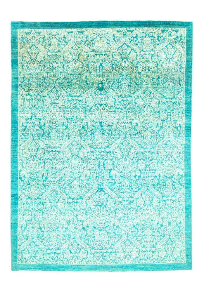 Ziegler Teppe - 288 x 208 cm - havblå