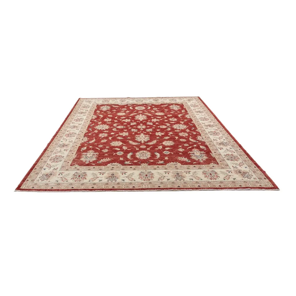 Ziegler Teppe - 295 x 250 cm - mørk rød