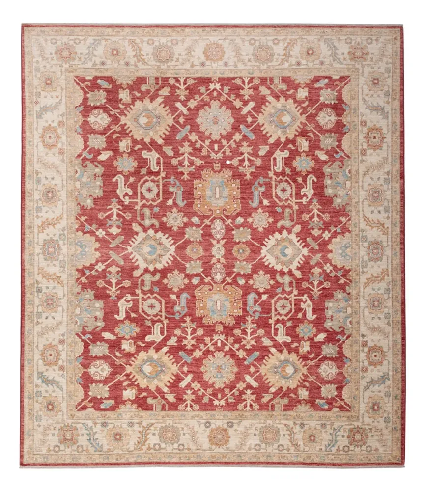 Ziegler Teppe - 296 x 253 cm - rød