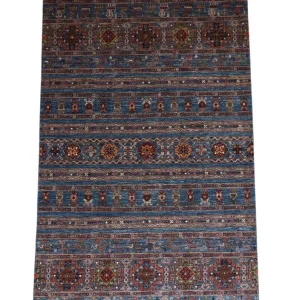 Ziegler Teppe - 297 x 204 cm - havblå