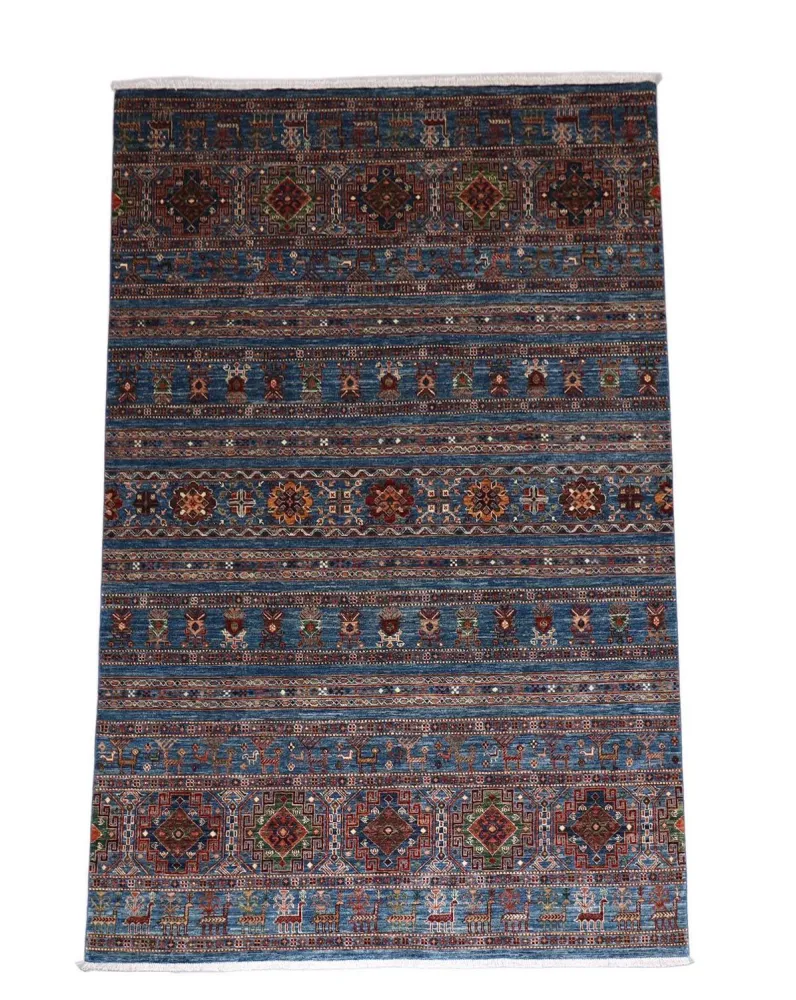 Ziegler Teppe - 297 x 204 cm - havblå