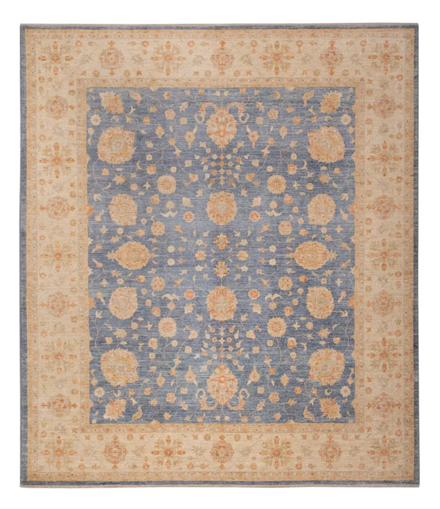 Ziegler Teppe - 298 x 252 cm - blå