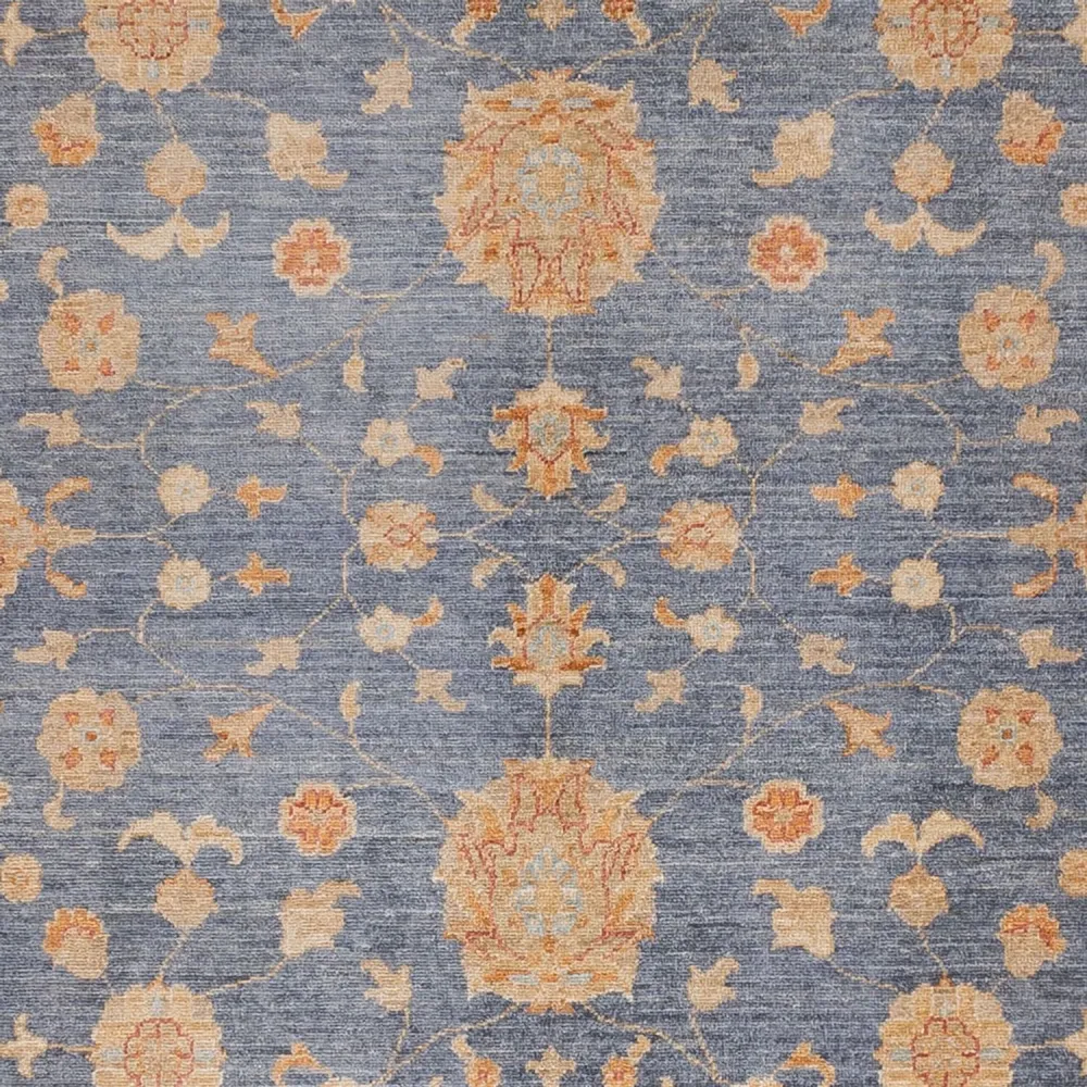 Ziegler Teppe - 298 x 252 cm - blå