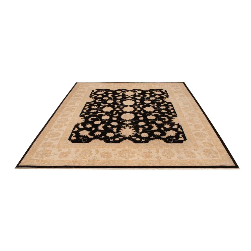 Ziegler Teppe - 298 x 253 cm - svart