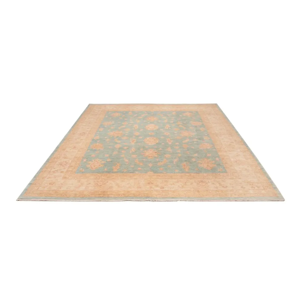 Ziegler Teppe - 298 x 254 cm - turkis