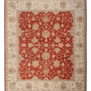 Ziegler Teppe - 298 x 256 cm - rød