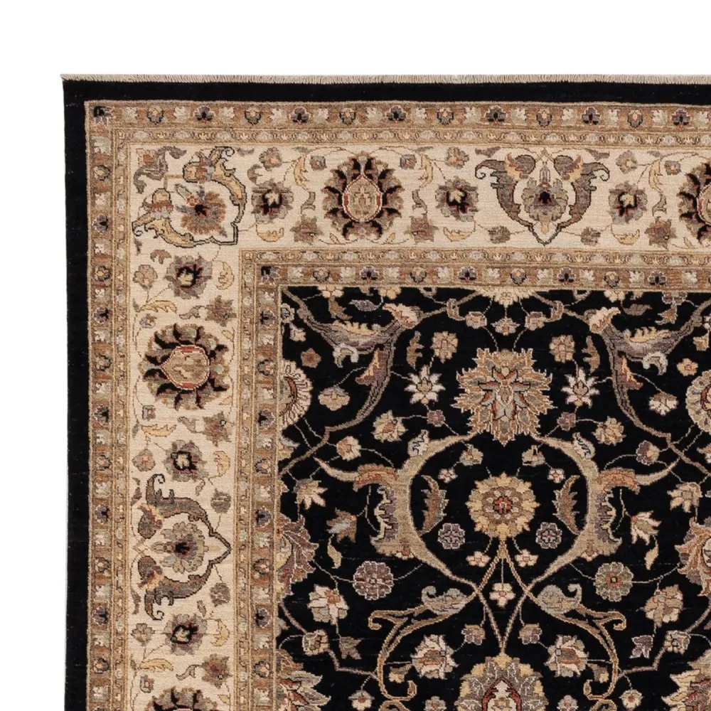 Ziegler Teppe - 299 x 245 cm - svart