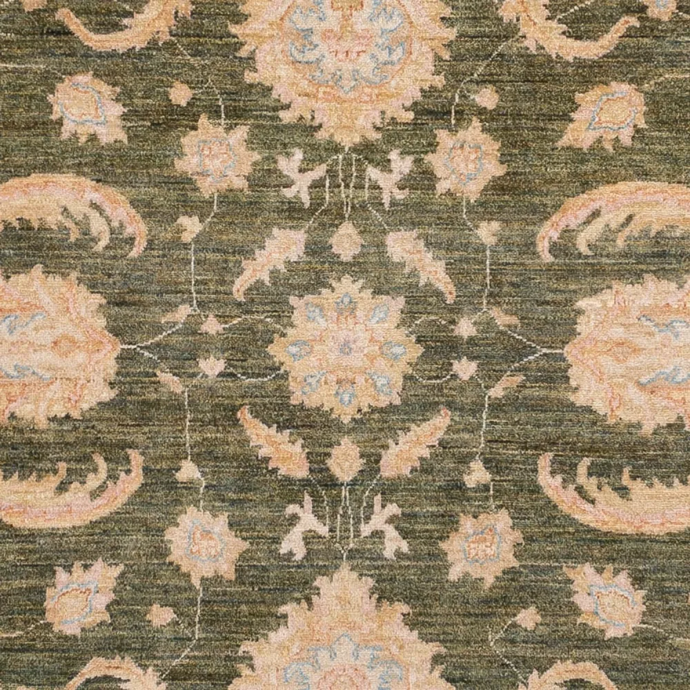 Ziegler Teppe - 299 x 247 cm - grønn