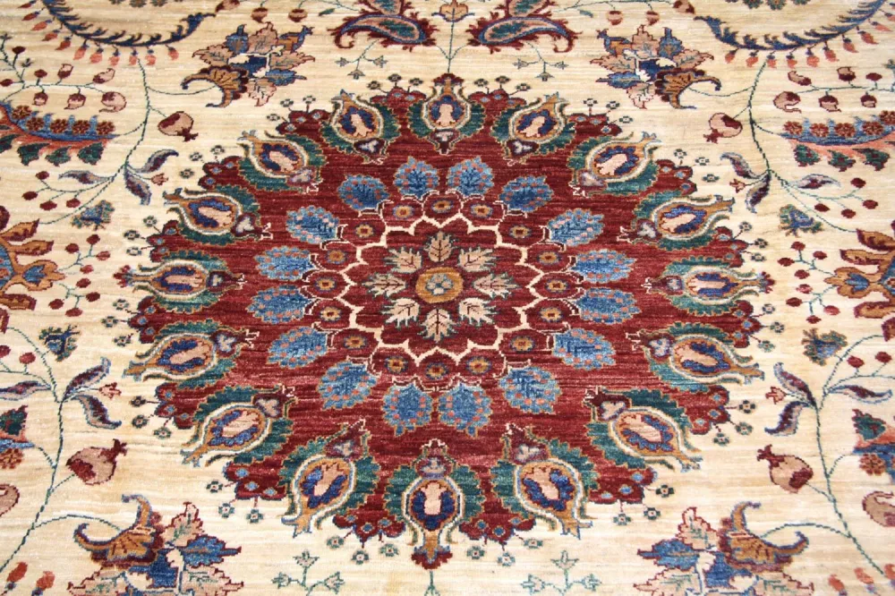 Ziegler Teppe - 299 x 250 cm - beige
