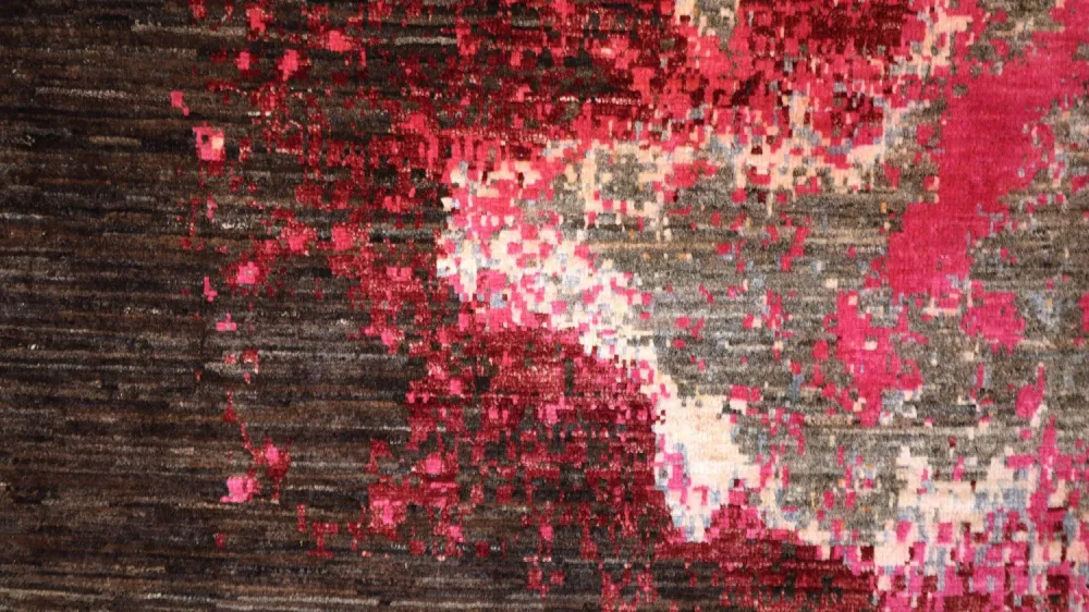 Ziegler Teppe - 300 x 196 cm - mørk rød