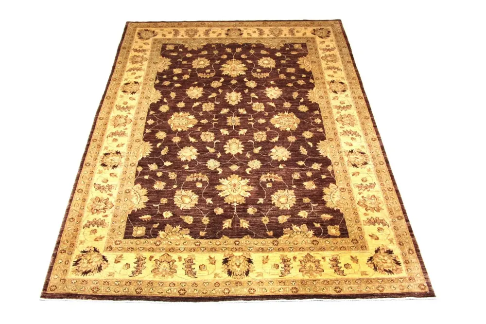 Ziegler Teppe - 300 x 210 cm - brun