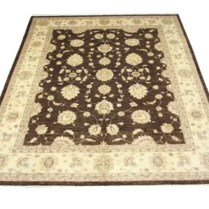 Ziegler Teppe - 302 x 241 cm - brun