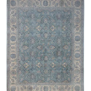 Ziegler Teppe - 306 x 232 cm - blå