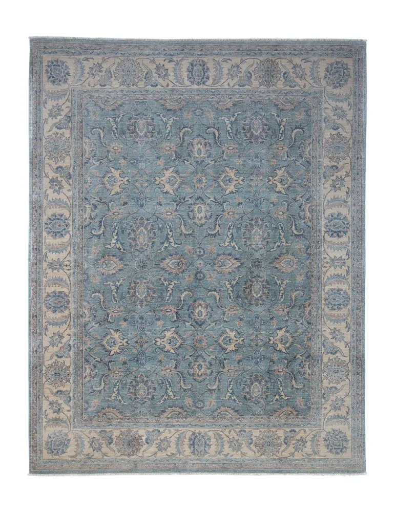 Ziegler Teppe - 306 x 232 cm - blå