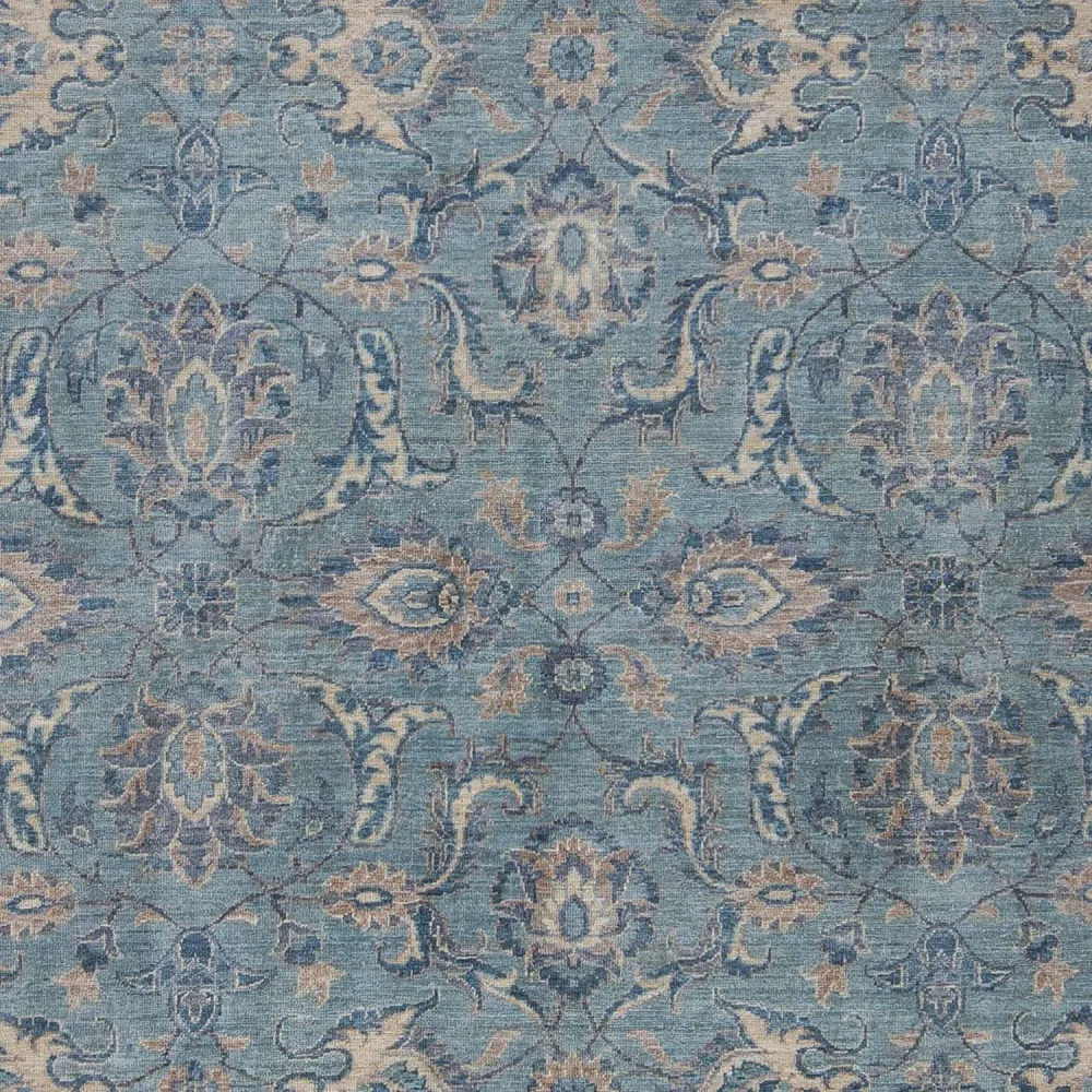 Ziegler Teppe - 306 x 232 cm - blå