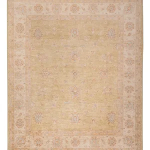 Ziegler Teppe - 306 x 257 cm - olivengrønn