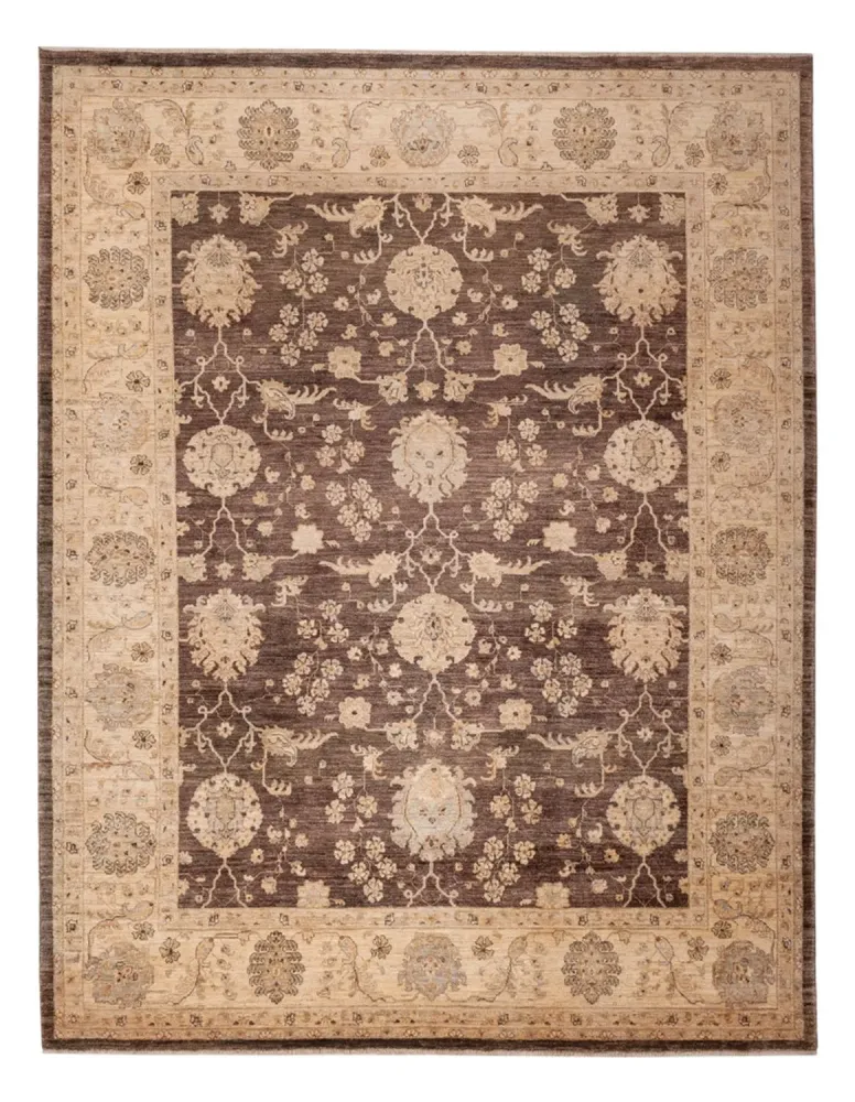 Ziegler Teppe - 309 x 243 cm - brun