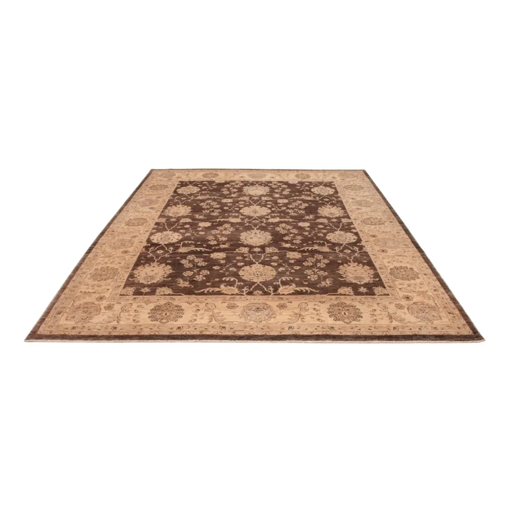 Ziegler Teppe - 309 x 243 cm - brun